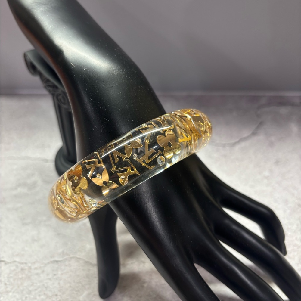 Louis Vuitton Gold Resin Bracelet/bangle